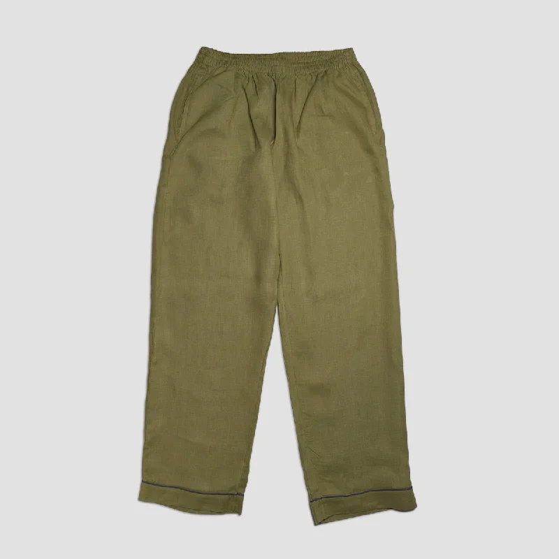 Men's Moss Linen Pajama Pants