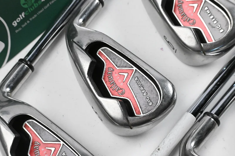 Callaway Big Bertha 2006 Irons / 5-PW+SW / Uniflex Callaway Big Bertha Shafts