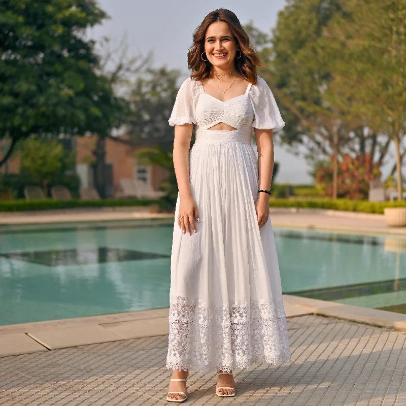 Lacy Daydream White Dress