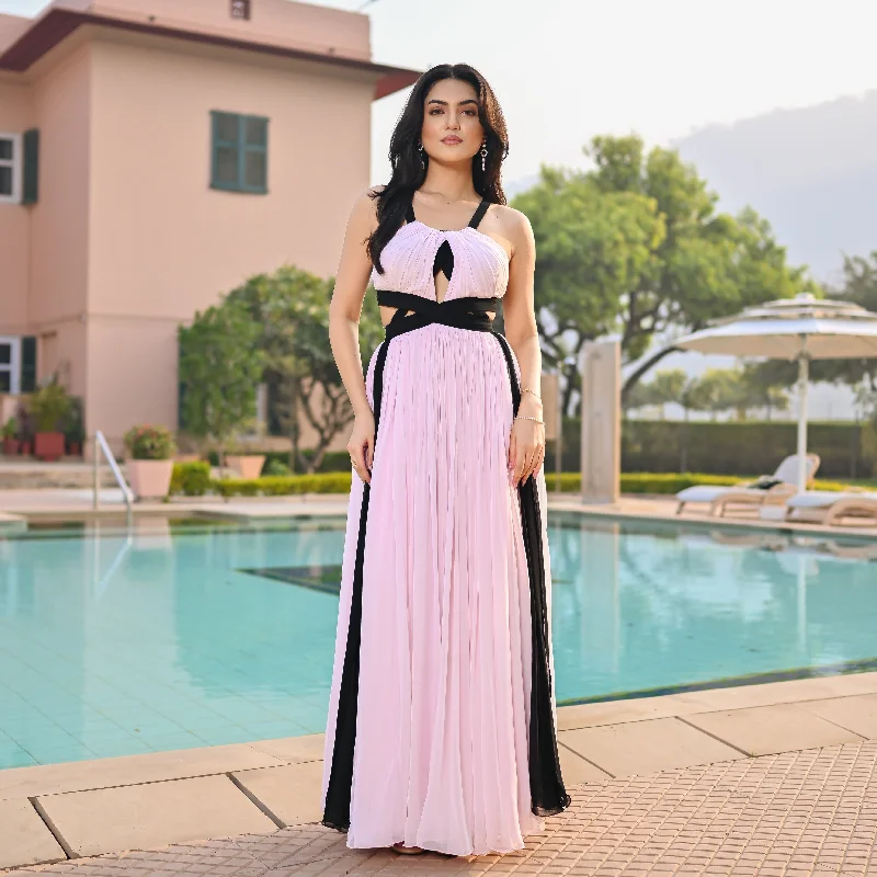 Blackberry Blush Long Dress