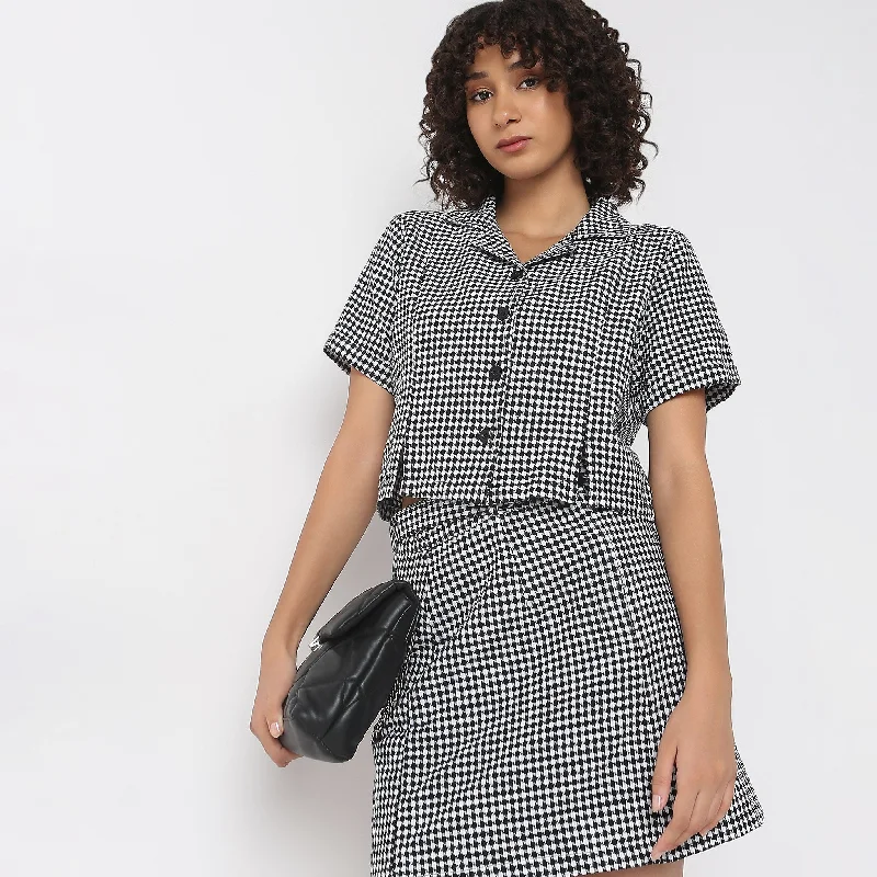 Regular Fit Checkered Shirt