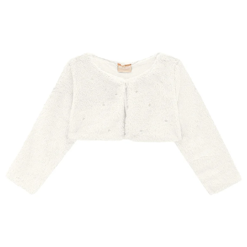 Girls Faux Fur Shrug