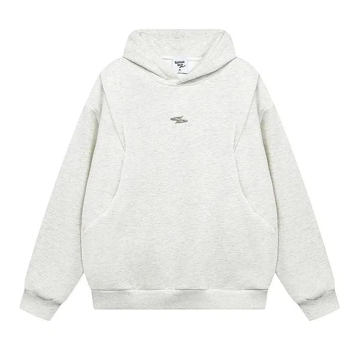 Embroidered Logo Hoodie