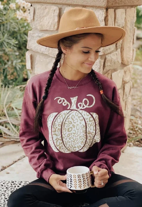 Modern Pumpkin Sweater