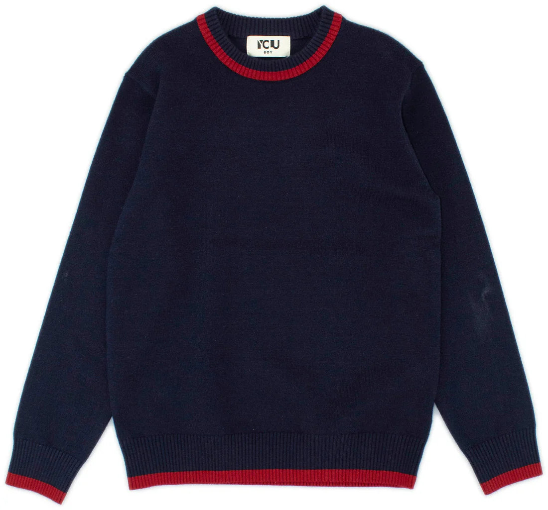 Y-Clu Kids RASATA Sweater Navy Blue - 8Y