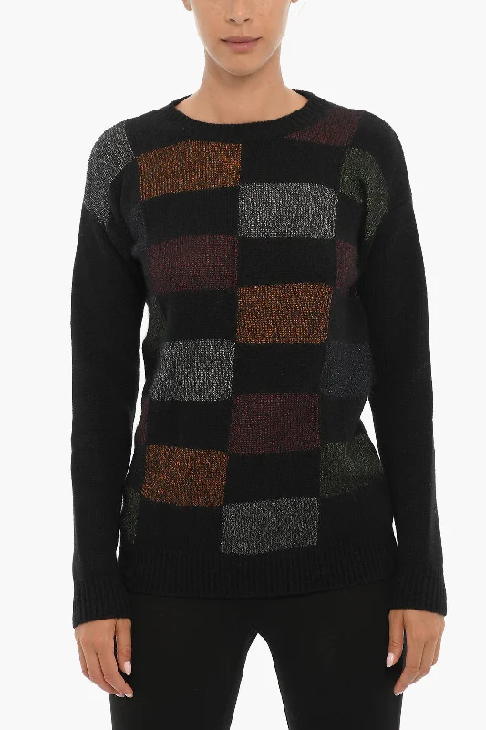 Woolrich Crew-neck Sweater with Lurex Details