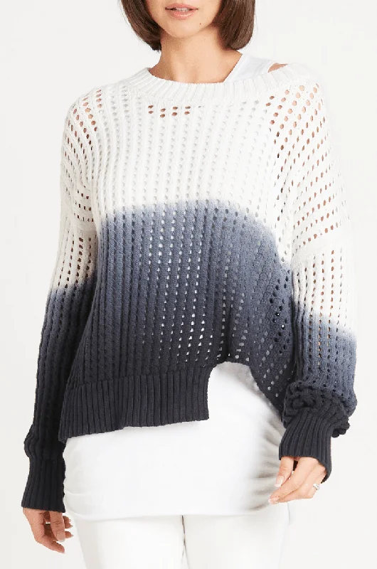 Dip Dyed Boatneck Sweater