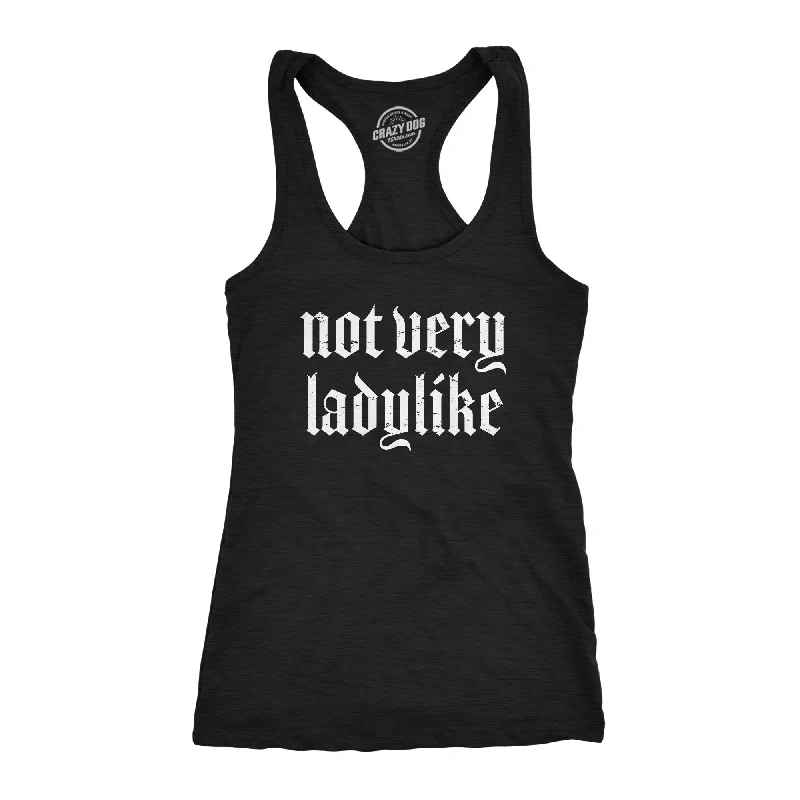 Not Very Ladylike Women's Tank Top