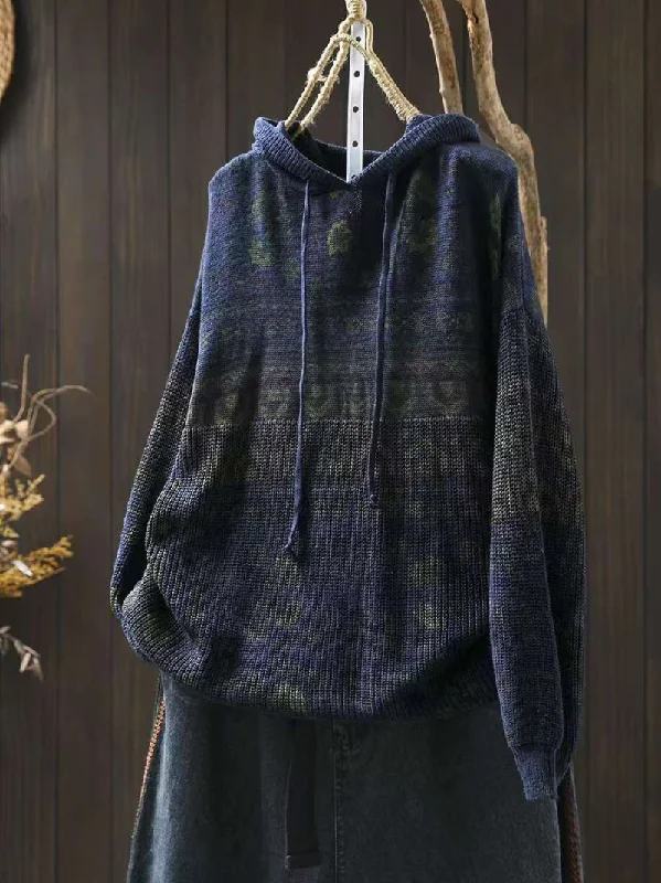 Women's Classic Comfy Winter Hooded Sweater