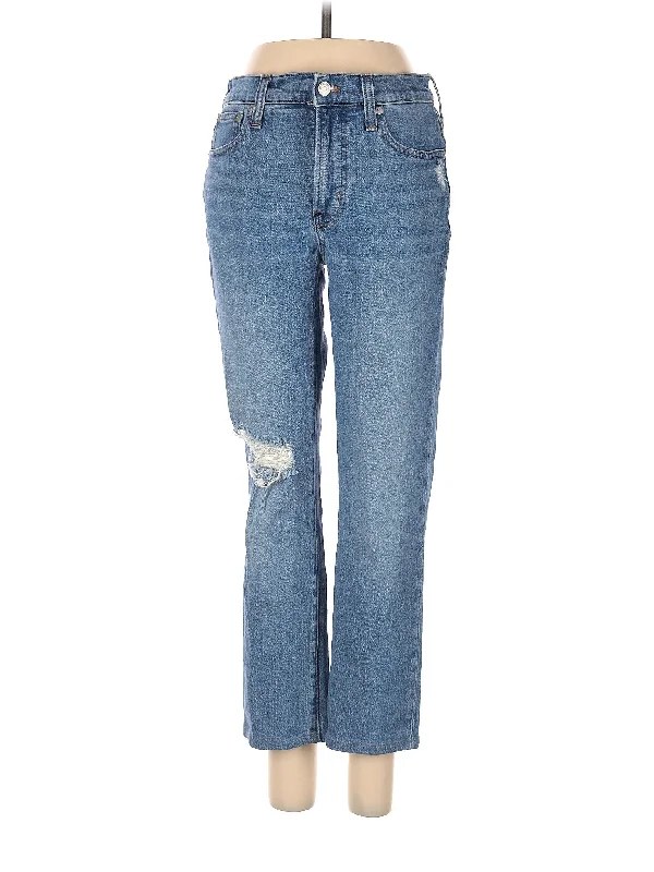 High-Rise Bootleg Jeans