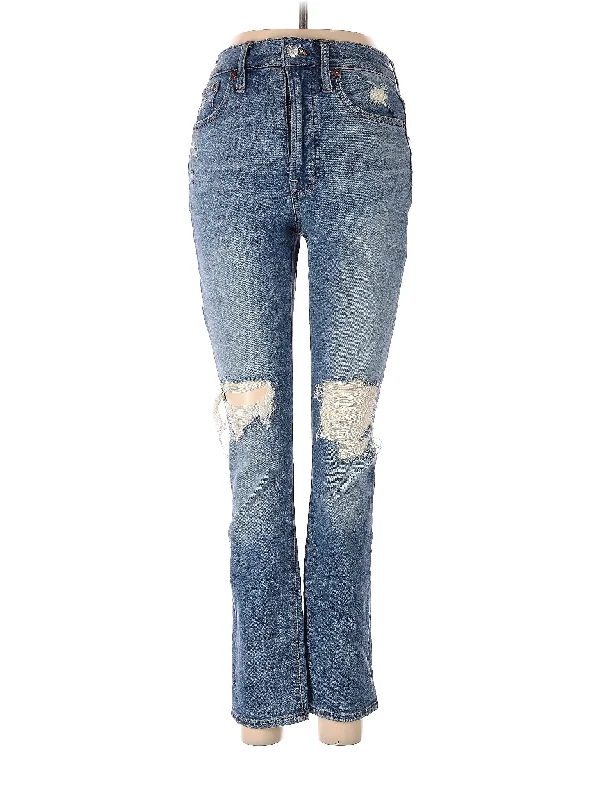 High-Rise Bootleg Jeans