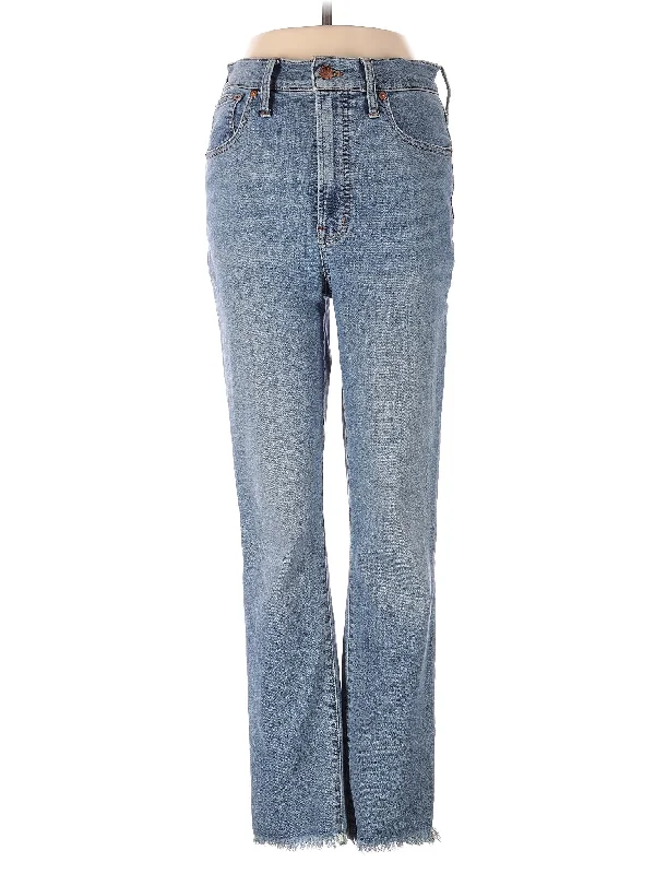 High-Rise Bootleg Jeans in Light Wash