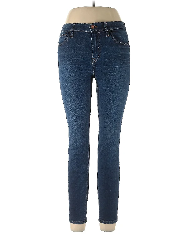 High-Rise Skinny Jeans in Medium Wash