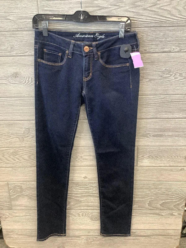 Jeans Skinny By American Eagle In Denim, Size: 6