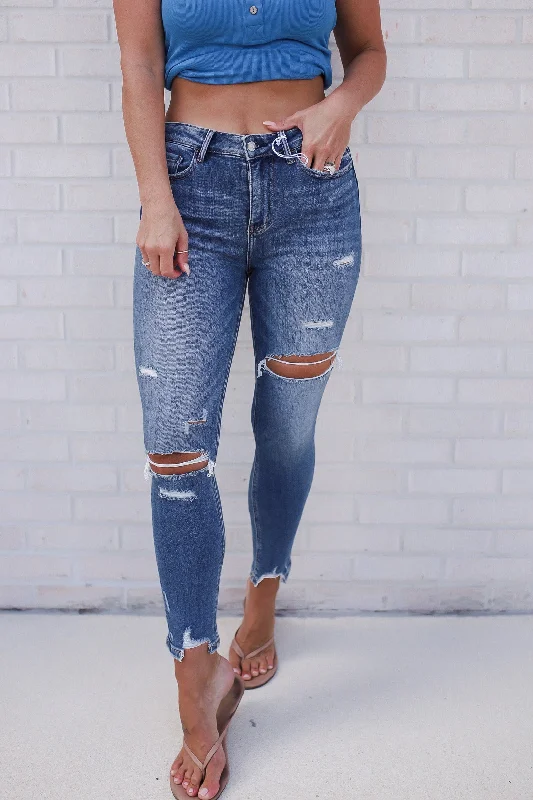 Sylvie High Rise Skinny Jeans Plus/Reg