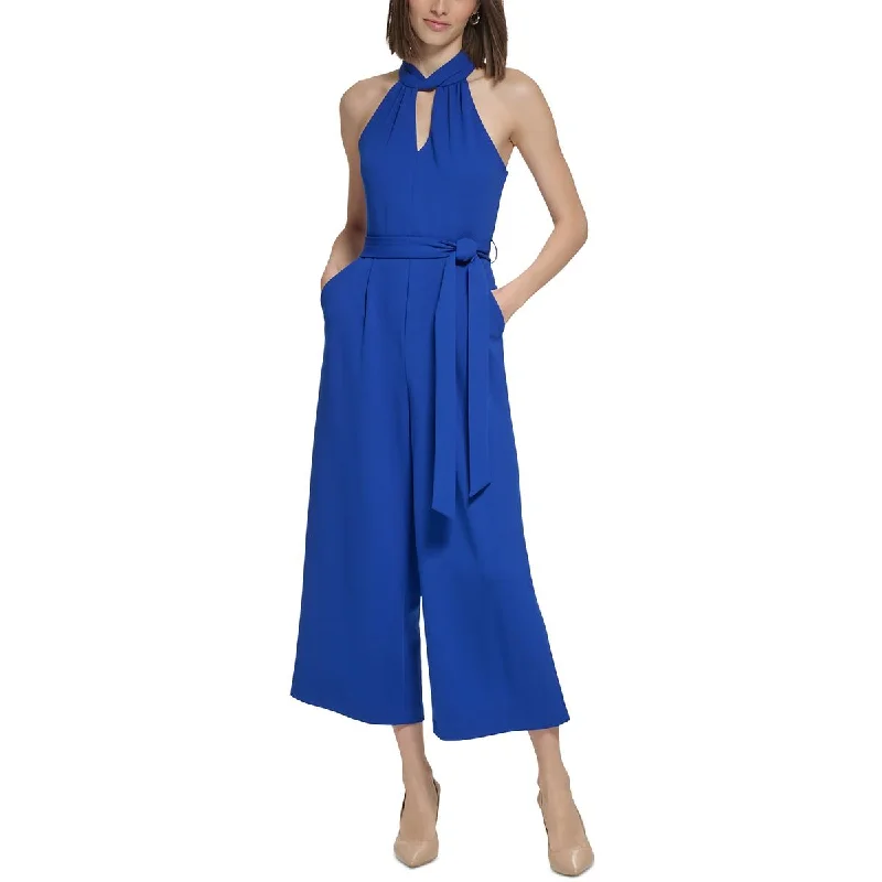 Calvin Klein Womens Solid  Jumpsuit