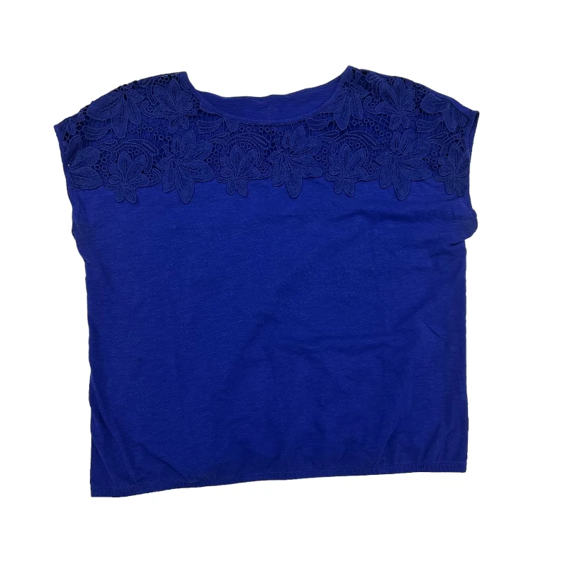 BLUE ST JOHNS BAY TOP SS, Size XXL