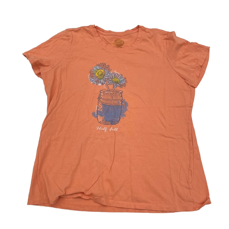 ORANGE LIFE IS GOOD TOP SS, Size L