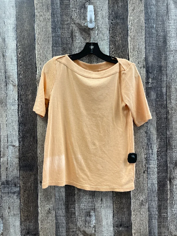 Orange Top Short Sleeve J. Jill, Size Xs