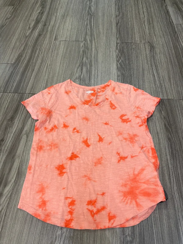 Orange Top Short Sleeve Old Navy, Size S