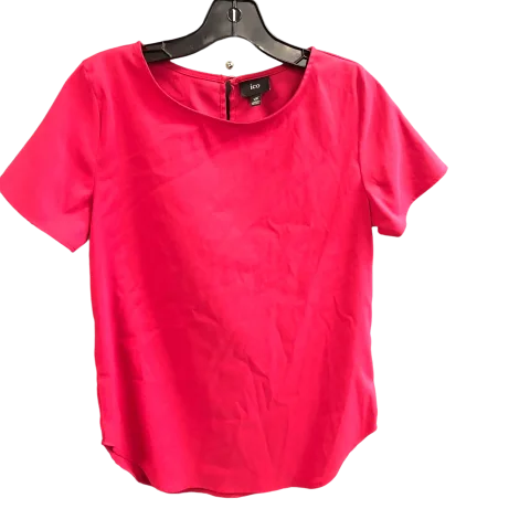 Pink Top Short Sleeve Cmc, Size Xs