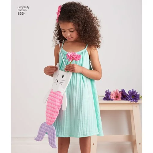 Simplicity Child Dress, Top and Shorts S8564