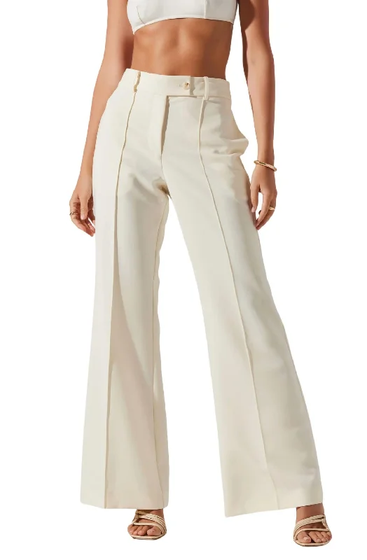 Chaser Pants In Cream