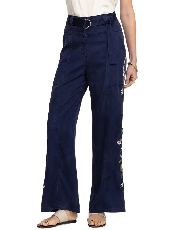 Johnny Was Amika Belted Wide Leg Pant